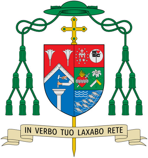 Coat of arms — Bishop Narciso Villaver Abellana