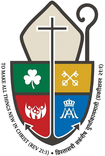Coat of arms — Bishop Simon Almeida