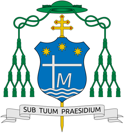 Coat of arms — Archbishop Maurizio Aloise
