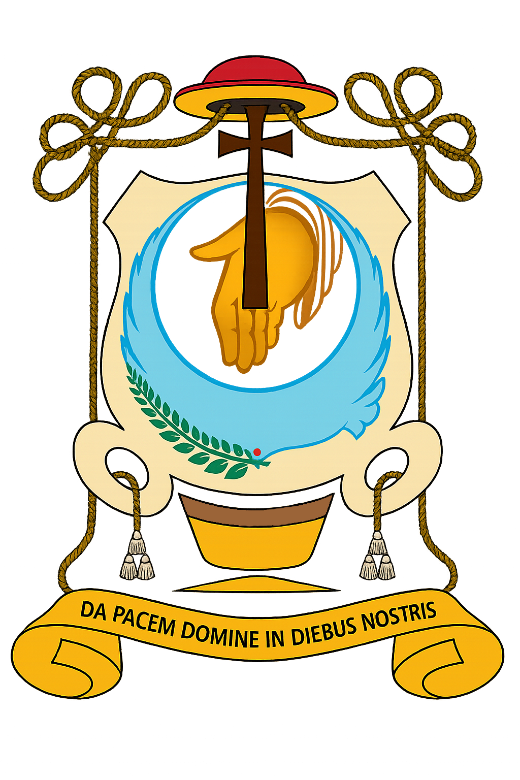Coat of arms — Bishop James Raphael Anaparambil