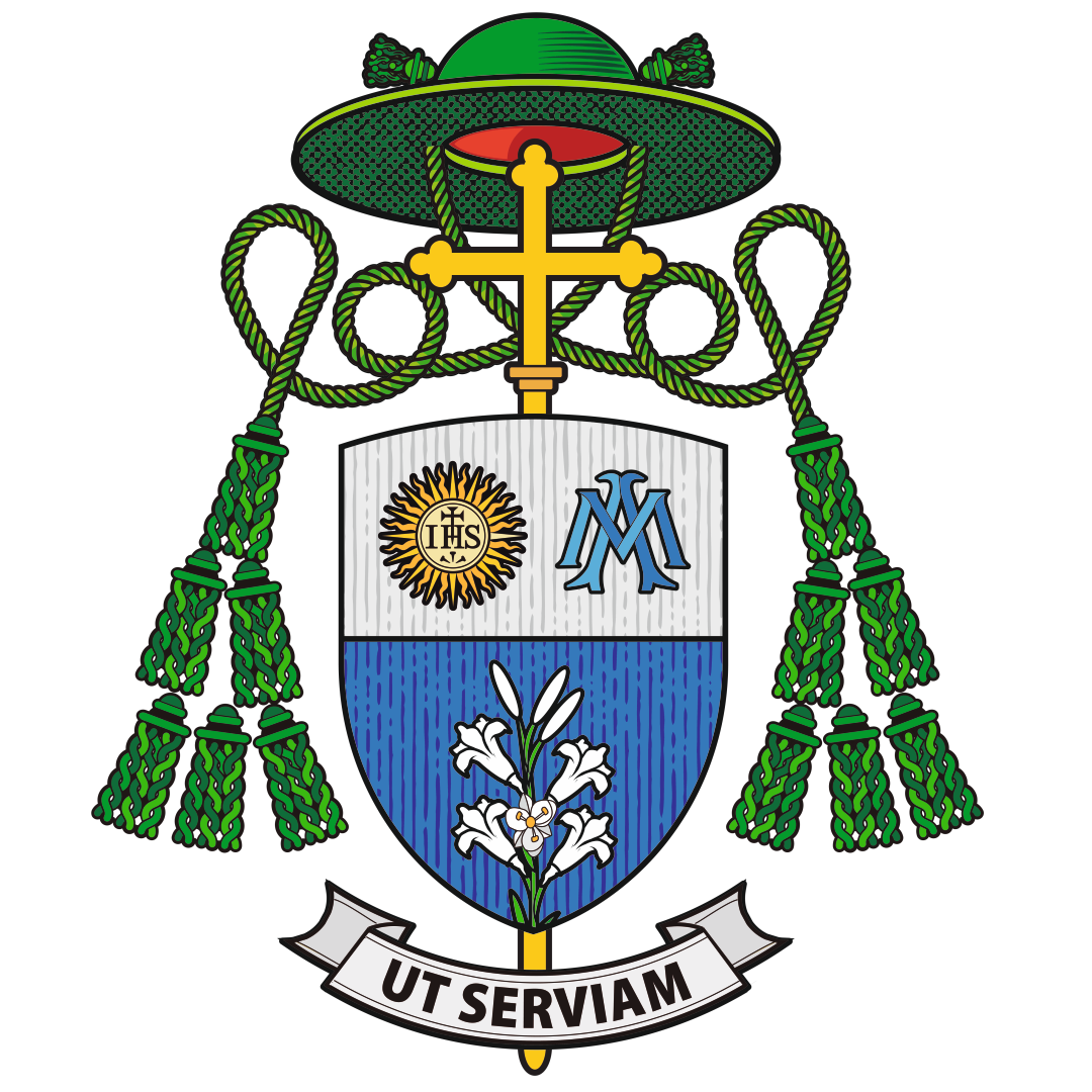 Coat of arms — Bishop Edgardo Fabián Antúnez-Percíncula Kaenel