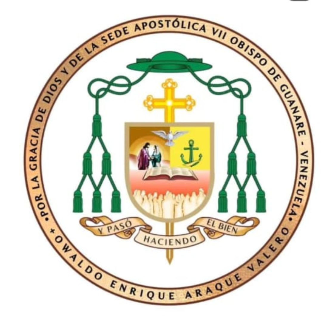Coat of arms — Bishop Owaldo Enrique Araque Valero (Valerio)