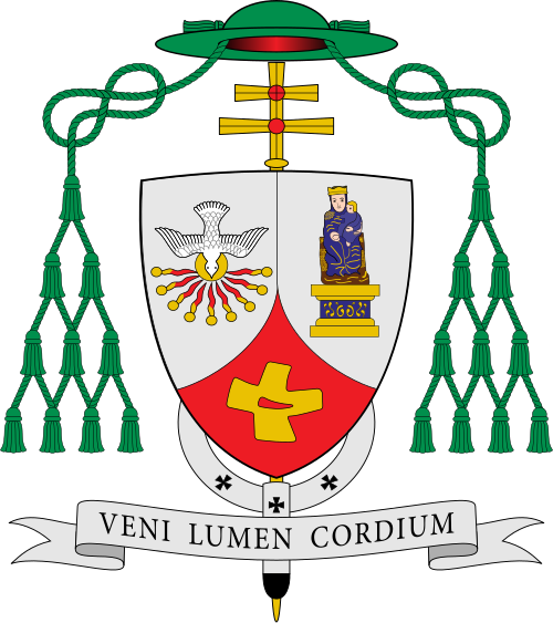 Escudo de Luis Argüello García como arzobispo