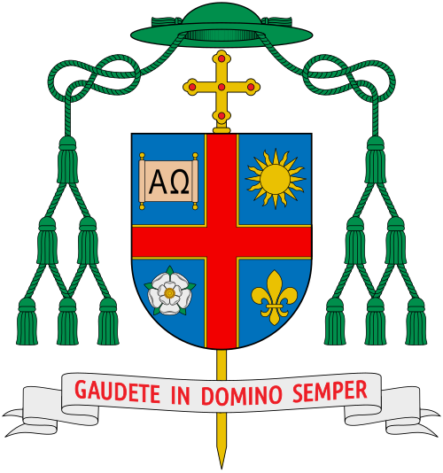 Coat of arms — Bishop Edgar Aristizábal Quintero