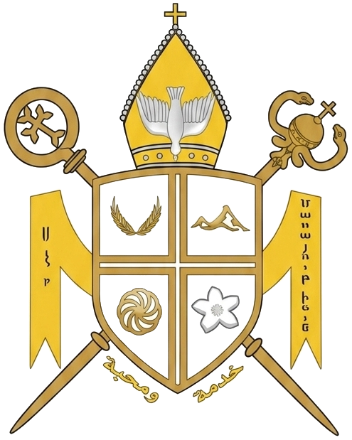 Coat of arms — Bishop Kévork Assadourian