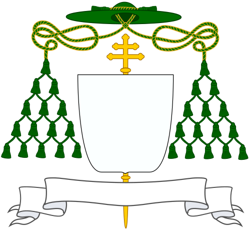 Primate (non cardinal) coat of arms (in memory of 85th birthday anniversary of John Paul II)