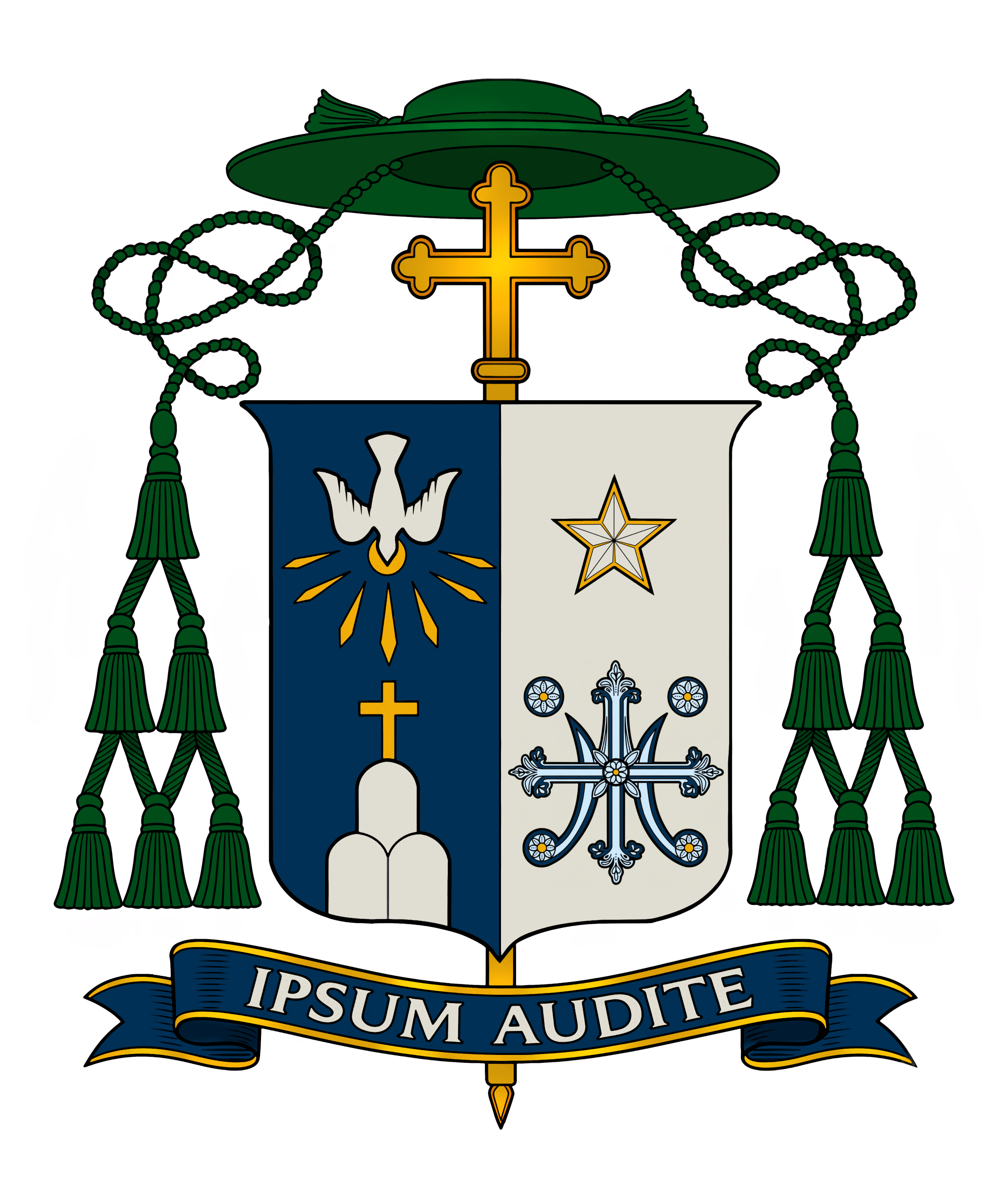 Coat of arms — Bishop Charles Azzopardi