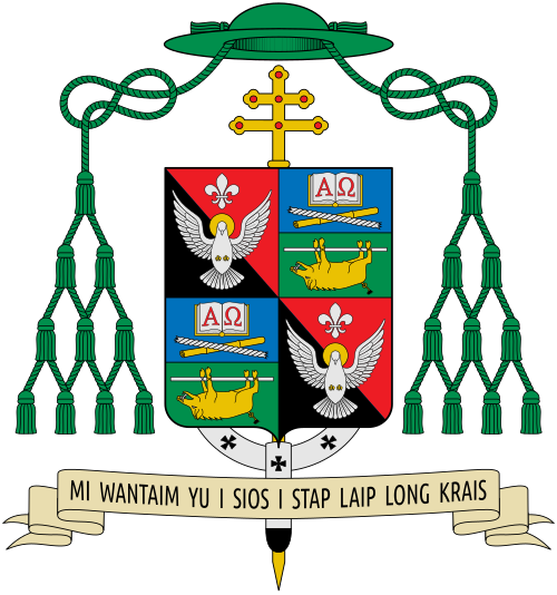 Coat of arms — Archbishop Anton Bal