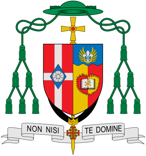 Coat of arms — Bishop Robert Emmet Barron