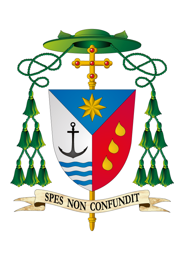 Coat of arms — Bishop Domenico Basile