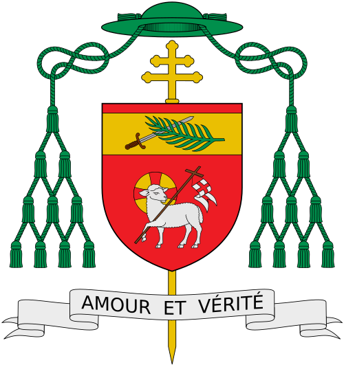 Coat of arms — Archbishop Sylvain Jean-Luc Bataille
