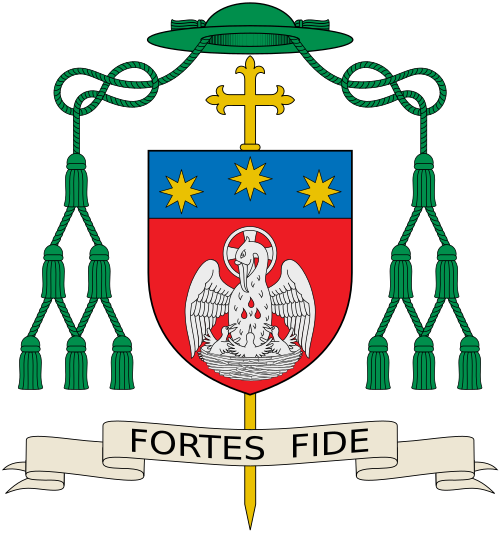 Coat of arms — Bishop Yves Henri Marcel Marie Baumgarten