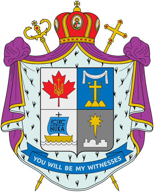 Coat of arms — Bishop Bryan Joseph Bayda