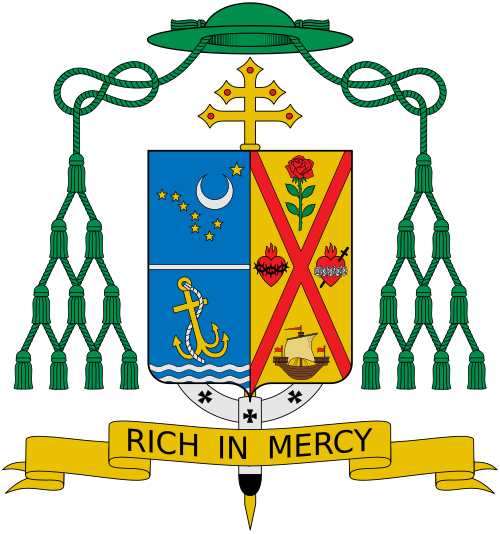 Coat of arms — Archbishop Andrew Eugene Bellisario