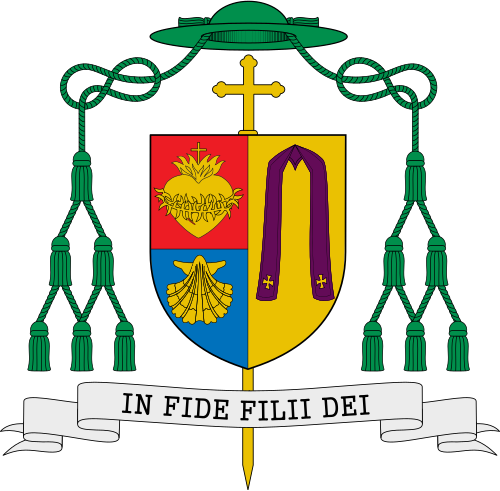 Coat of arms — Bishop Jacques Raymond Germain Benoit-Gonnin