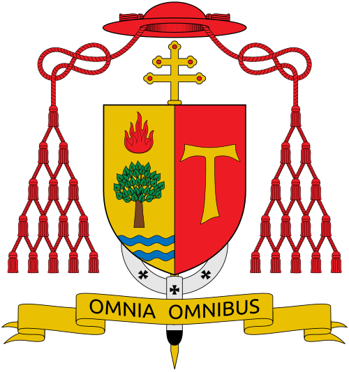 Coat of arms — Cardinal Fridolin Ambongo Besungu