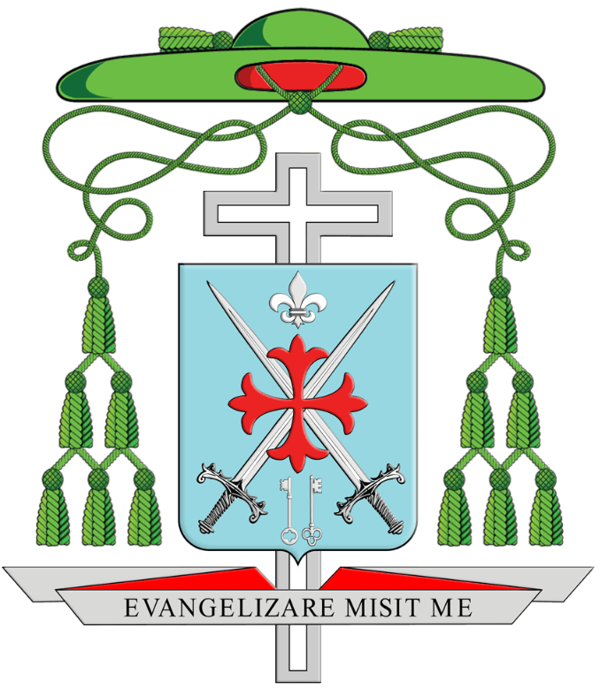 Coat of arms — Bishop Rafael Biernaski