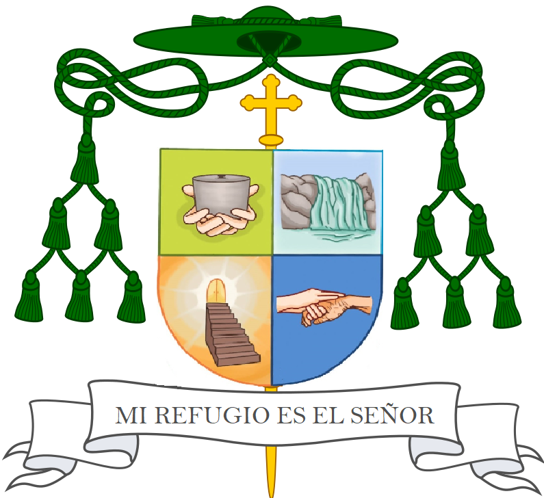 Coat of arms — Bishop Gonzalo Arturo Bravo Álvarez