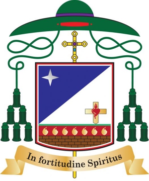 Coat of arms — Bishop Antônio Braz Benevente