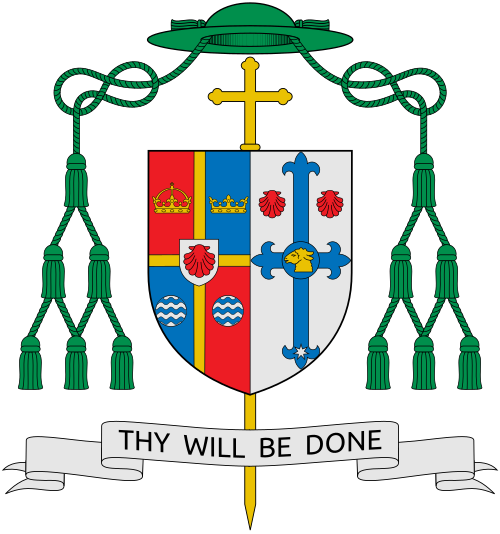 Coat of arms — Bishop Robert John Brennan