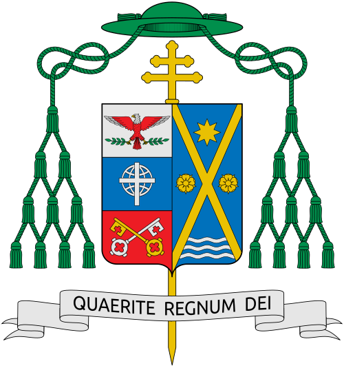 Coat of arms of the U.S. Archbishop Timothy Broglio, Archbishop of United States of America, Military