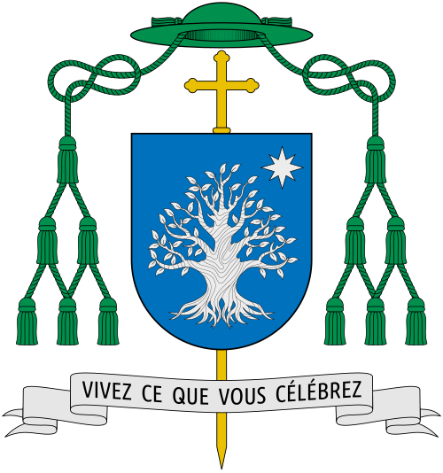 Coat of arms — Bishop Alexandre Marie Joseph de Bucy