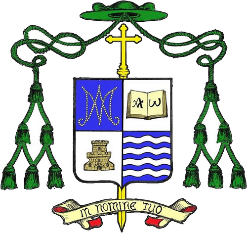 Escudo Episcopal de Monseñor Fernando Castro.