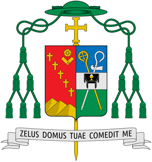 Coat of arms — Bishop Oscar Cantú