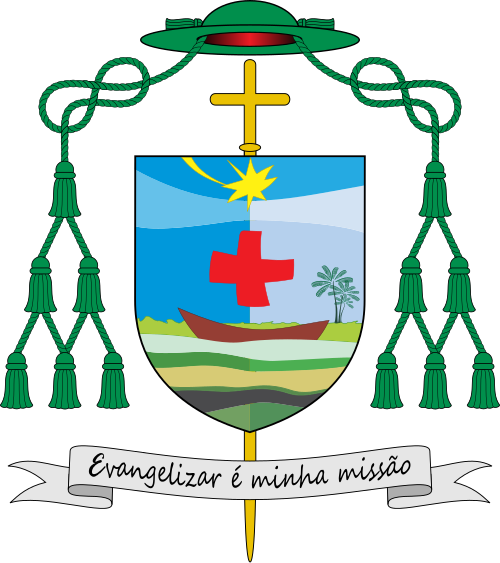 Coat of arms — Bishop Raimundo Possidônio Carrera da Mata