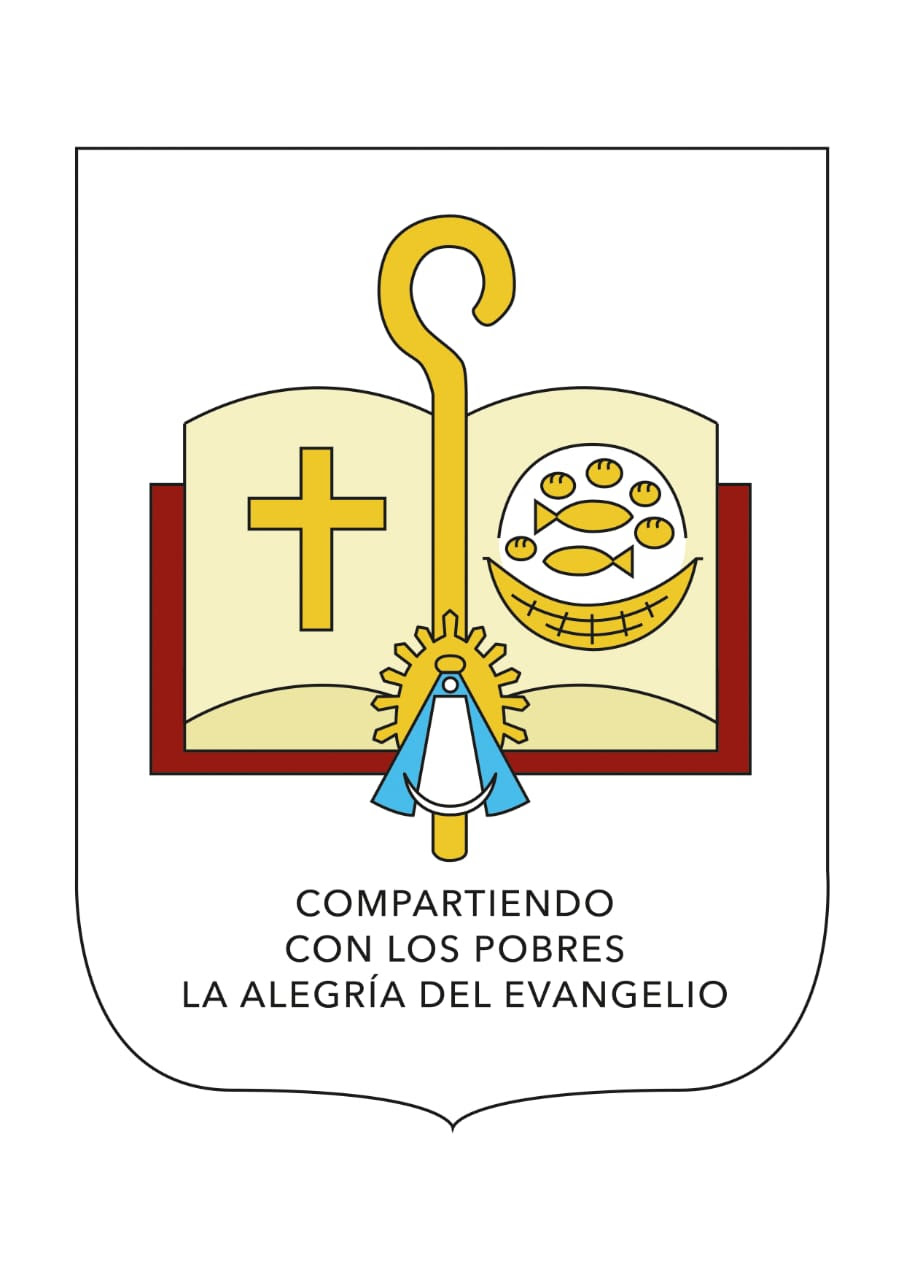 Coat of arms — Archbishop Gustavo Oscar Carrara