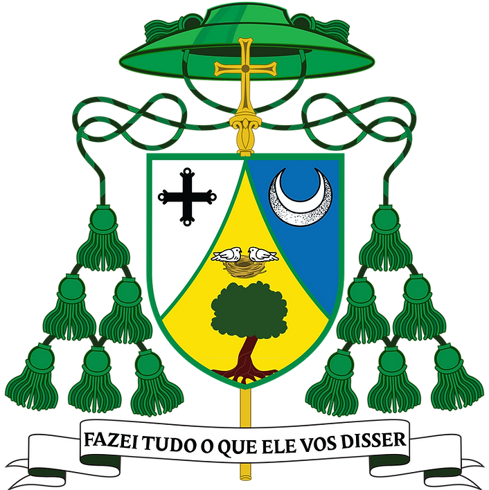 Coat of arms — Bishop Joaquim Carlos Carvalho