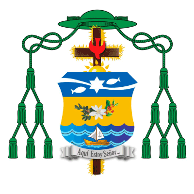 Coat of arms — Bishop Francisco Antonio Ceballos Escobar
