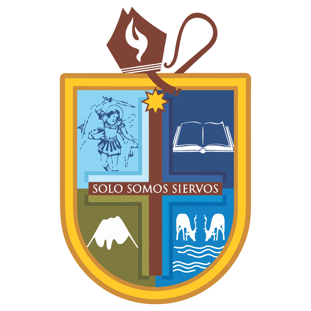 Coat of arms — Bishop Francisco Eduardo Cervantes Merino
