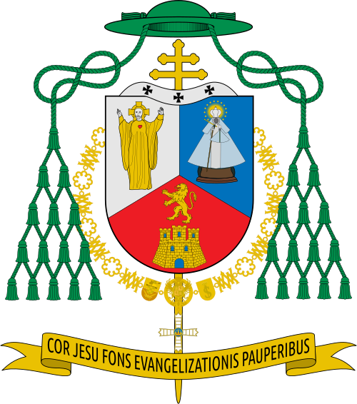 Escudo de Francisco Cerro Chaves, arzobispo de Toledo.