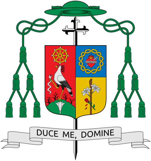 Coat of arms — Bishop Julito Buhisan Cortes