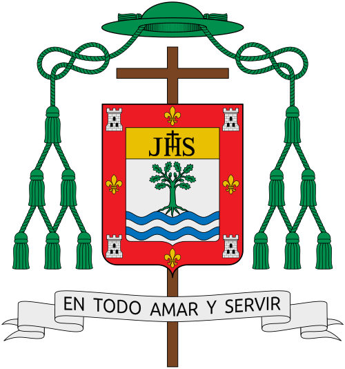 Coat of arms — Bishop Juan Vicente Cordoba Villota