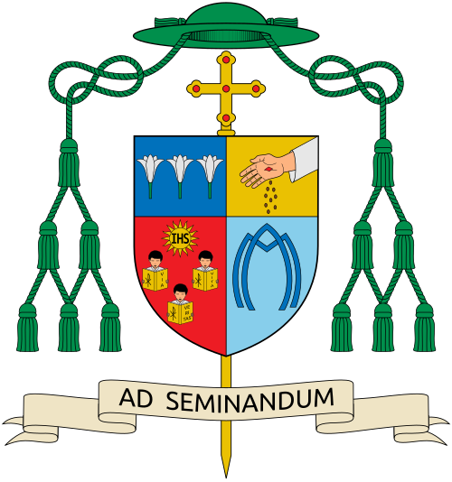 Coat of arms — Bishop Ruperto Cruz Santos