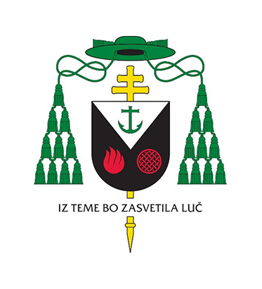Coat of arms — Archbishop Alojzij Cvikl