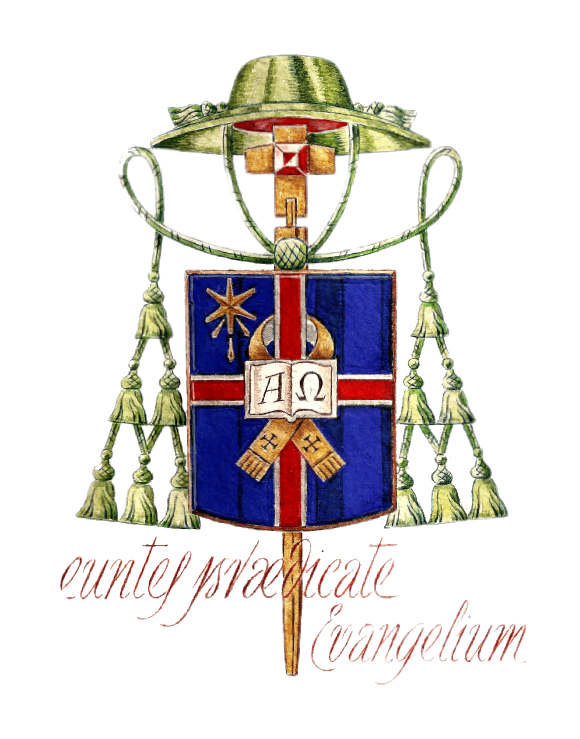 Coat of arms — Bishop Plínio José Luz da Silva