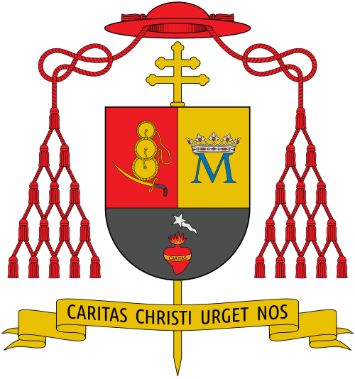 Coat of arms — Cardinal Virgilio do Carmo da Silva