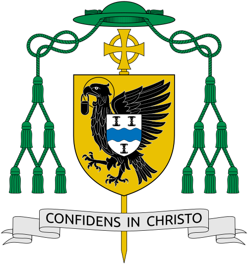 Coat of arms of the Bishop Gerard de Korte, Bishop of 's Hertogenbosch. Reference: www.bisdomdenbosch.nl