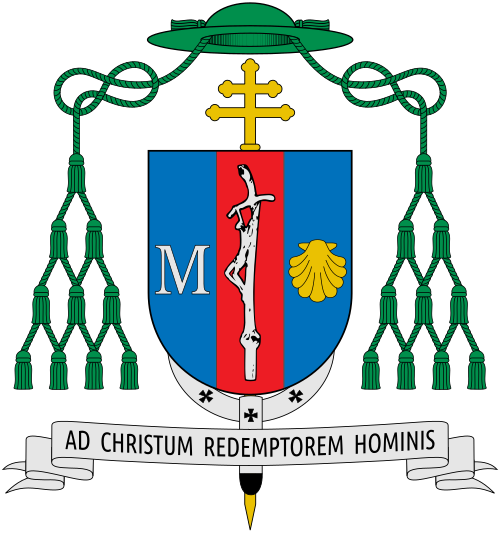 Coat of arms of Monsignor Wacław Depo, Archbishop of Częstochowa