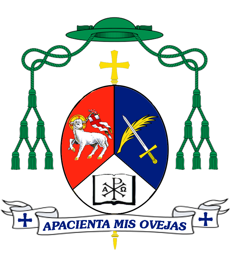 Coat of arms — Bishop Juan Gabriel Díaz Ruiz