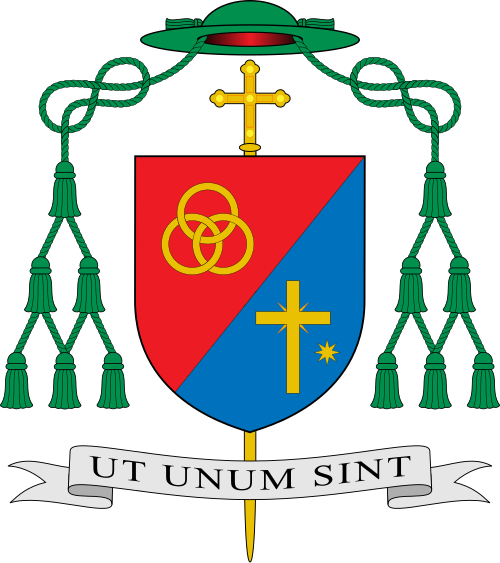 Coat of arms — Bishop Philip Eduard Roger Dickmans
