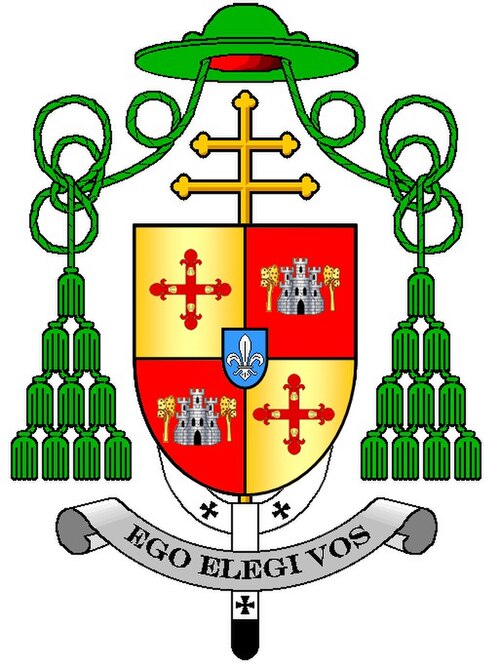 ESCUDO EPISCOPAL DE MONS. MANUEL FELIPE DÍAZ SÁNCHEZ