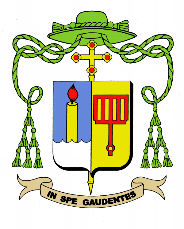 Blason et devise de monseigneur Laurent Dognin