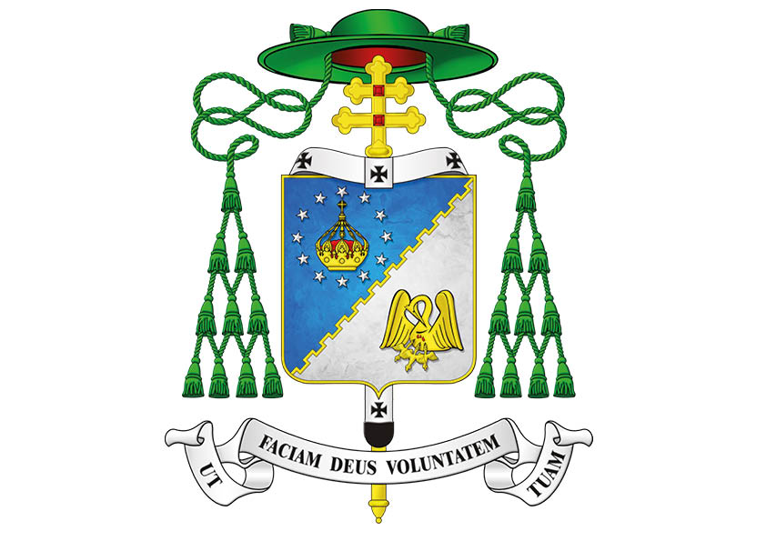 Coat of arms — Archbishop Airton José dos Santos