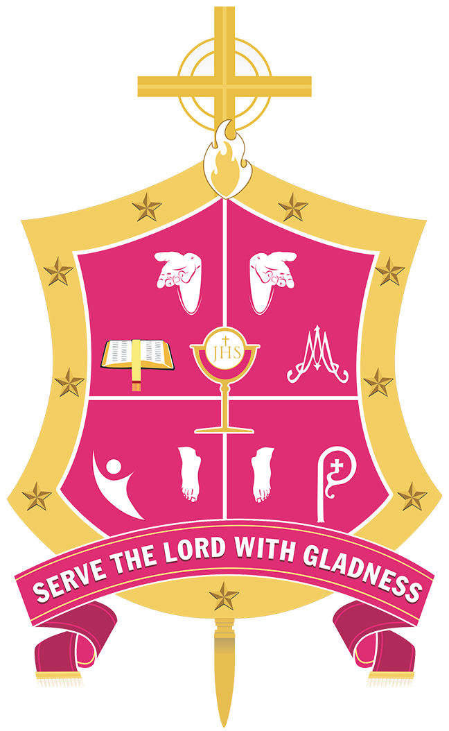 Coat of arms — Bishop Ignatius D'Souza