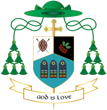 Coat of arms — Bishop Lawrence Duffy