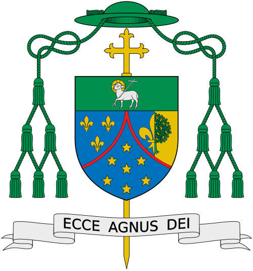 Coat of arms — Bishop Matthieu Henri Fabien Dupont